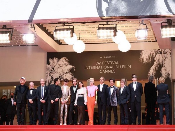 The cast of 'The French Dispatch' at Cannes Film Festival (Image source: Instagram)
