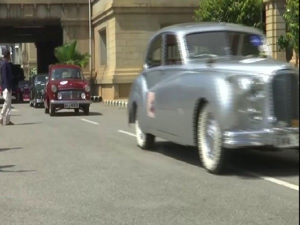 Visual of Vintage Car Rally. (Photo/ANI)