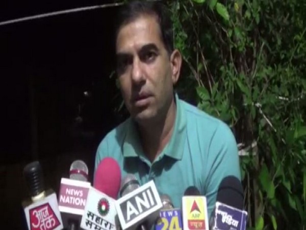 Deputy Superintendent of Police Kishor Kumar speaks to media on Thursday. (Photo: ANI)