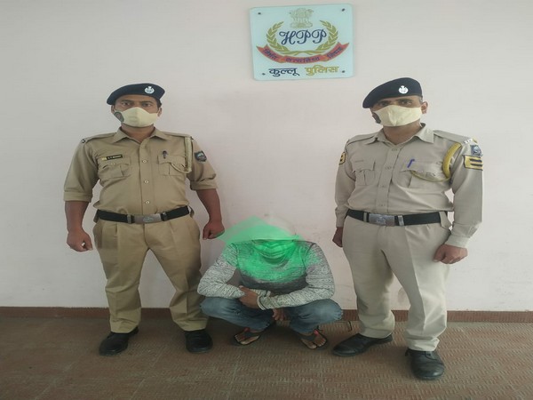 The police with the accused. (Photos/ANI)