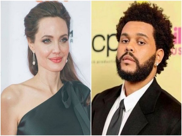 Angelina Jolie, The Weeknd (Image source: Instagram)