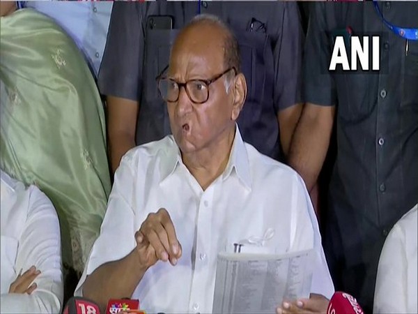 Nationalist Congress Party supremo Sharad Pawar (Photo/ANI)