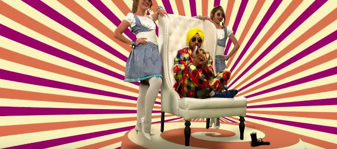 A still from the song