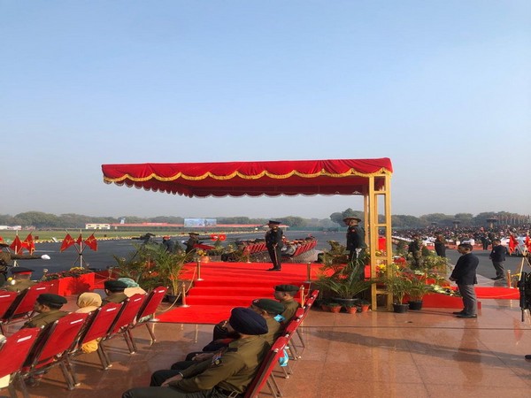 General Bipin Rawat at Army Parade ground, Delhi Cantonment.