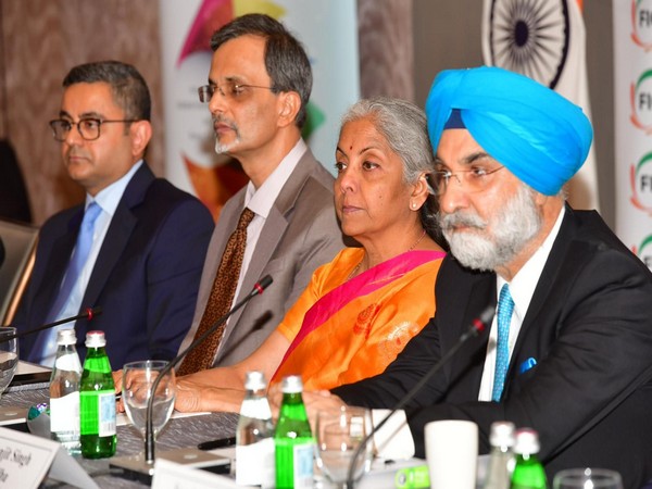 Finance Minister Nirmala Sitharaman at 'Business Roundtable: Investing in India's Digital Revolution' in California
