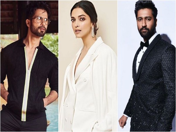 Shahid Kapoor, Deepika Padukone and Vicky Kaushal, Image courtesy: Instagram