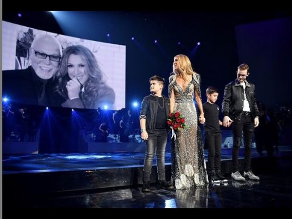Celine Dion along with Nelson, Eddy and Rene-Charles, image courtesy, Instagram