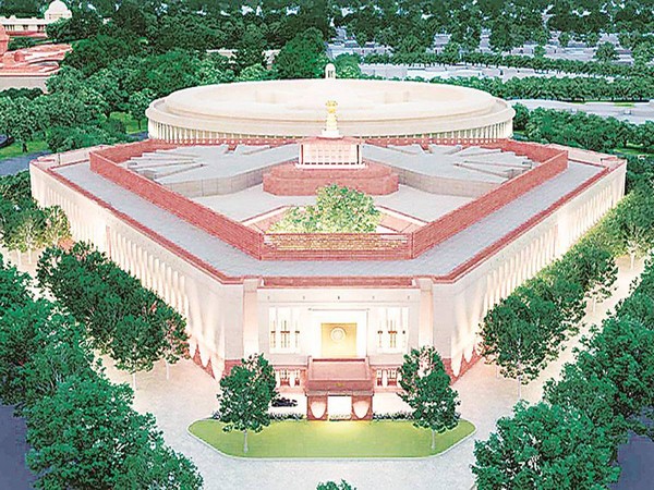 A model of the new Parliament building (File Photo)