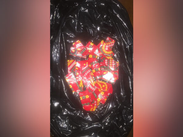 The police confiscated 50 grams of brown sugar worth Rs 50,000 from their possession. Photo/ANI