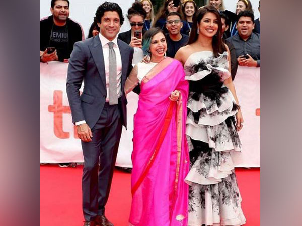 Farhan Akhtar, Shonali Bose and Priyanka Chopra, Image Courtesy: Instagram