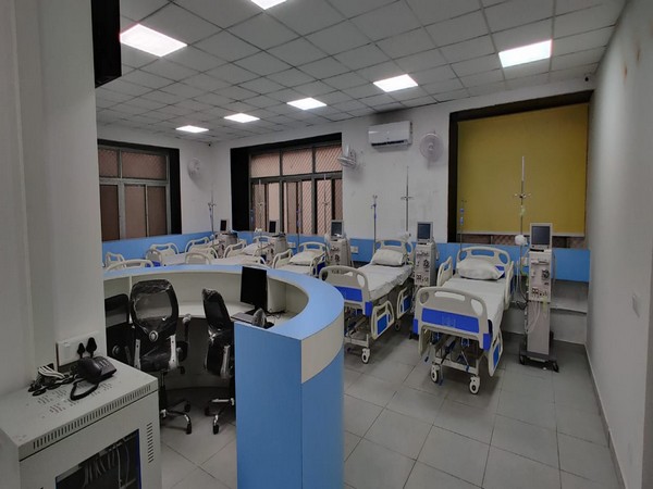 Visual of dialysis centre at PSMS Hospital, Kalkaji (Photo/Twitter)