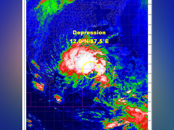Visual representation of Cyclone Jawad by IMD (Photo/Twitter)