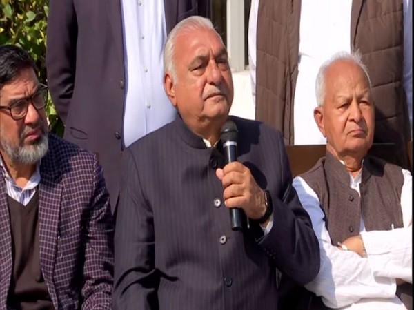 Former Haryana Chief Minister and Congress leader Bhupinder Singh Hooda at a press conference here on Wednesday.
