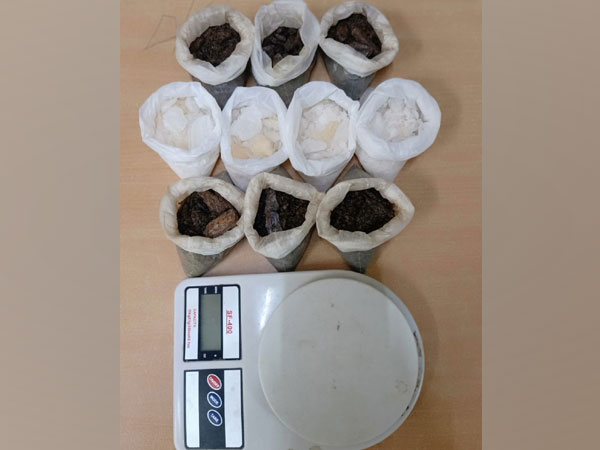 MDMA worth Rs 75 lakhs seized by the CCB in Bengaluru (Photo/ ANI)