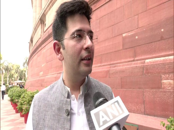 Aam Aadmi Party MP Raghav Chadha (File Photo/ANI)