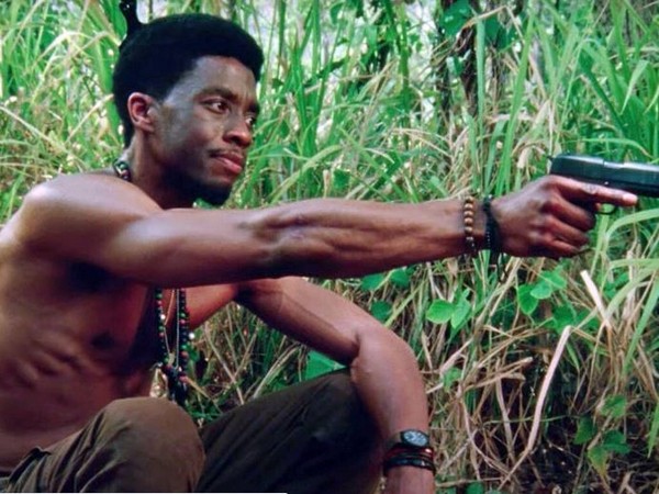 Chadwick Boseman in a still from 'Da 5 Bloods'