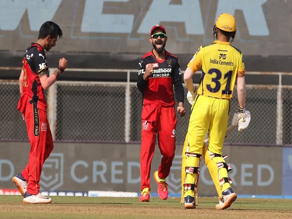 RCB spinner Yuzvendra Chahal and skipper Virat Kohli (Image: BCCI/IPL)