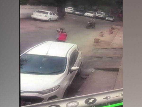 The incident took place in Indrapuri area in the morning.