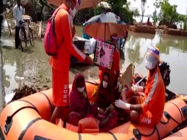 The woman developed labour pain, during the course of evacuation. (Photo: ANI)