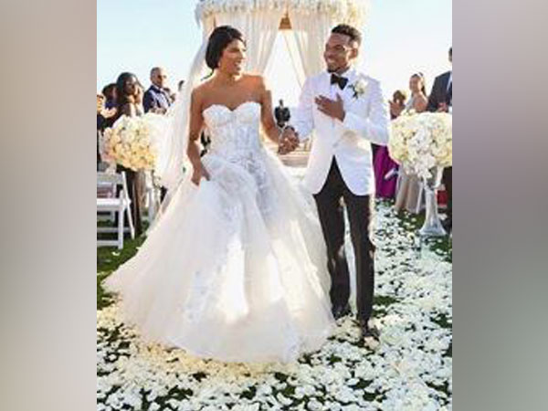 Chance the Rapper and his wife Kristen Corley 