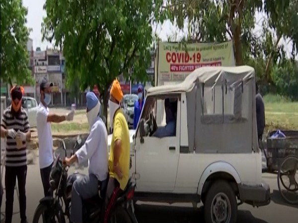 Residents of Chandigarh's Sector 40 create '40's Fighter Welfare Club' to fight COVID-19. Photo/ ANI