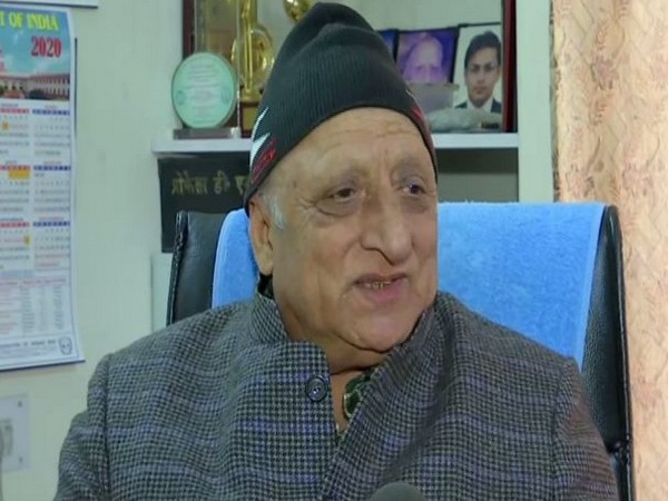 Professor DN Jauhar speaking to ANI in Chandigarh on Saturday
