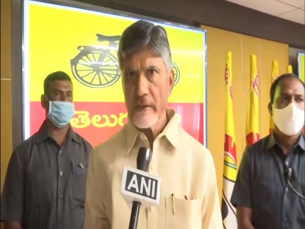 TDP chief N Chandrababu Naidu. (ANI/photo)