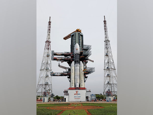 Geosynchronous Satellite Launch Vehicle Mark-III carrying Chandrayaan-2 (file pic)