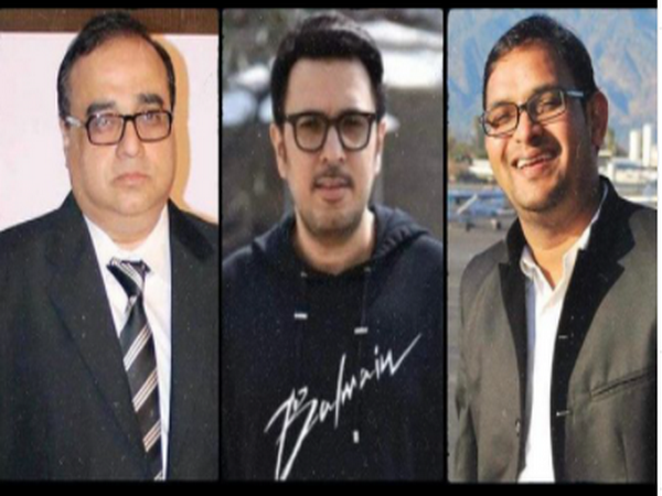 Filmmakers Rajkumar Santoshi, Dinesh Vijan, and Mahaveer Jain (Image Source: Instagram)