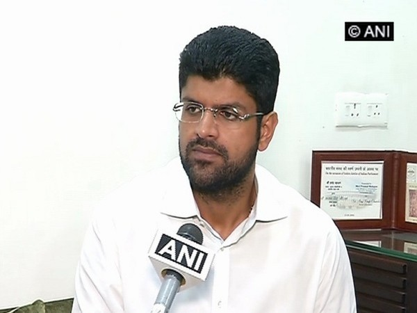 Jannayak Janata Party (JJP) leader Dushyant Chautala [File Photo/ANI]