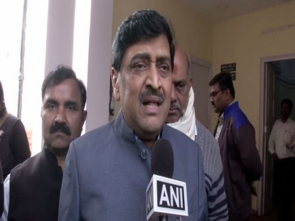 Congress leader Ashok Chavan speaking to ANI in New Delhi on Tuesday. Photo/ANI