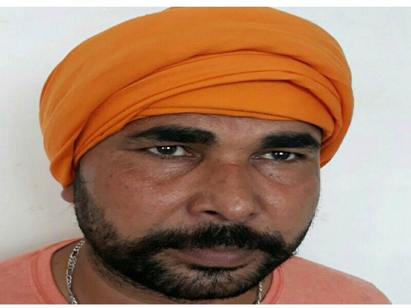 Ranjeet Rana Cheeta, one of the biggest drug smugglers arrested by Punjab Police. (Photo/ANI)