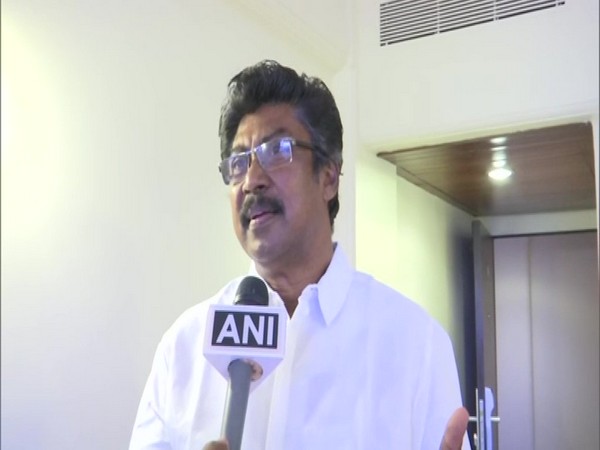 Congress Goa In-charge A Chellakumar talking to ANI at Panaji on Thursday 