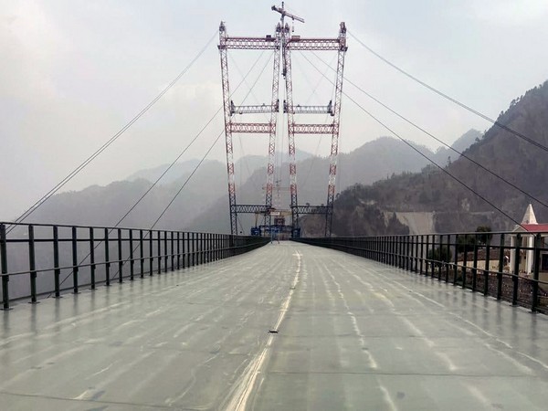 The Indian Railways on Monday completed the Arch closure of the iconic Chenab Bridge.