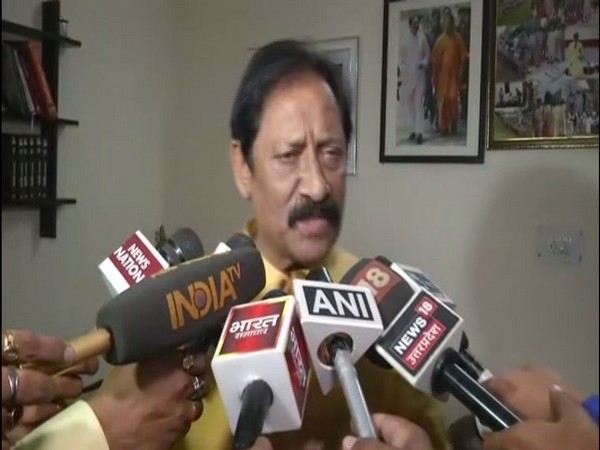 Uttar Pradesh minister Chetan Chauhan speaks to ANI in Lucknow on Wednesday [Photo/ANI]