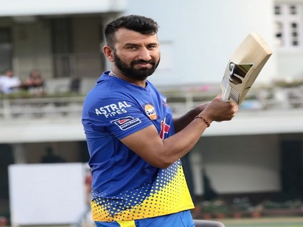 CSK batsman Cheteshwar Pujara (Image: Cheteshwar Pujara's Twitter)