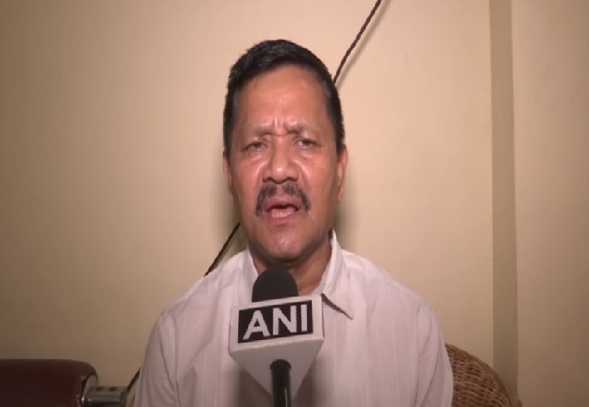 Pro-talk faction ULFA leader Anup Chetia in Guwahati