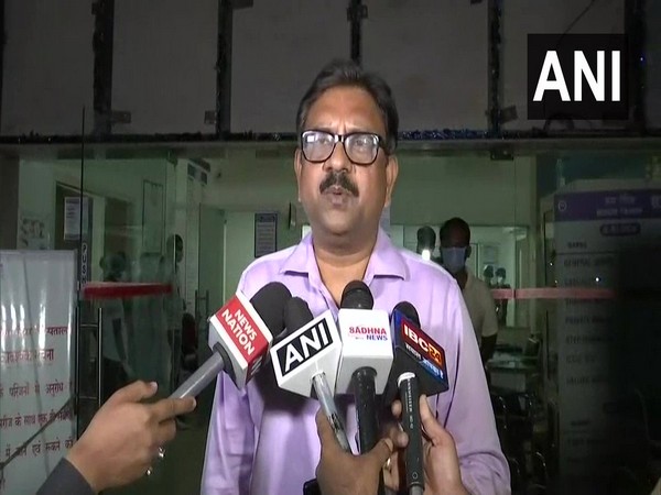 SP, SIB Ravi Shankar speaking to media in Raipur. 