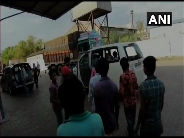 26 children were rescued from a biscuit factory in Raipur on Friday. (Photo/ANI)