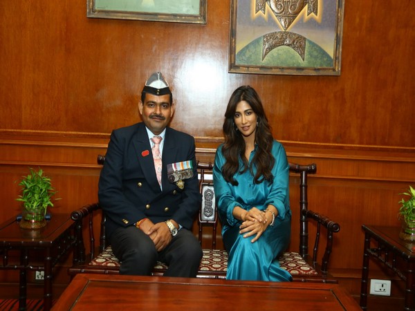 Chitrangda Singh and Param Vir Chakra recipient Yogendra Yadav