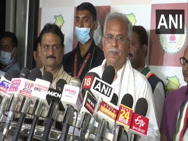 Chhattisgarh Chief Minister Bhupesh Baghel (Photo/ANI)