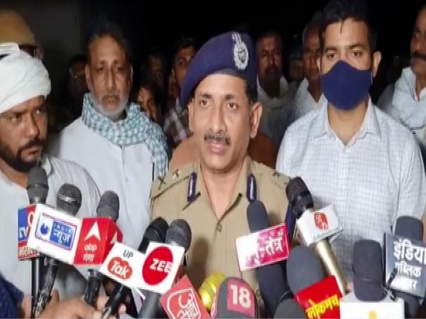 Inspector-general of police of Varanasi zone, K Satyanarayan (Photo/ANI)