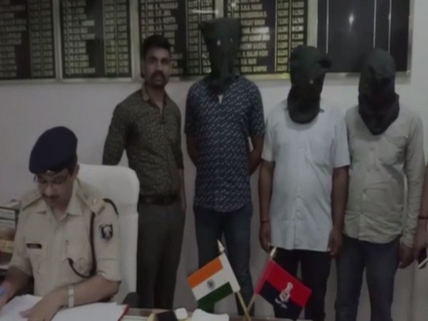 Police on Friday arrested four people in connection with double murder case in gaya, bihar. Photo/ANI