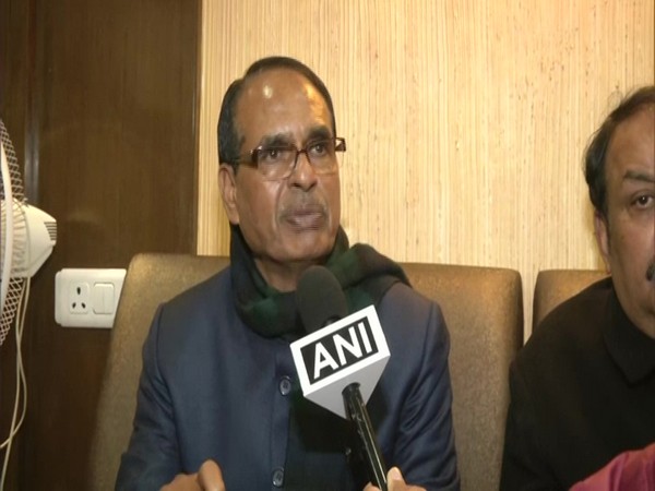 Former MP Chief Minister Shivraj Singh Chouhan speaking to ANI in Ludhiana on Tuesday. Photo/ANI