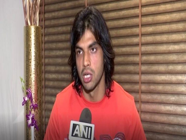 Javelin thrower Neeraj Chopra 
