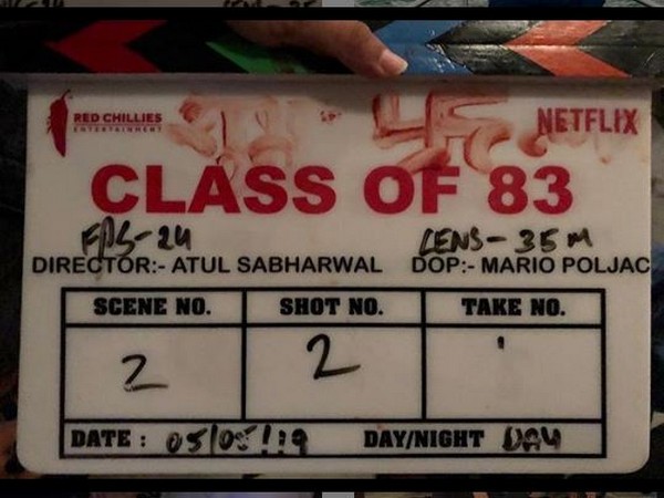 clapperboard of the Netflix film(picture courtesy: Instagram)