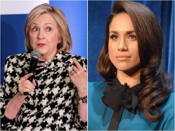 Hillary Clinton and Meghan Markle