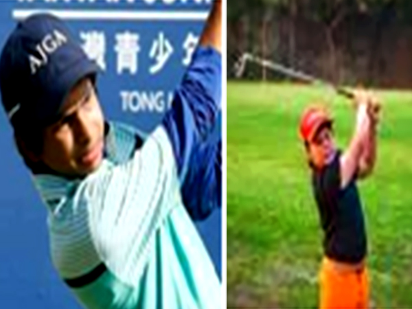 Delhi golfers Chaitanya Pandey and Raghav Chugh