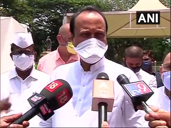 Maharashtra Deputy Chief Minister Ajit Pawar. [Photo/ANI]