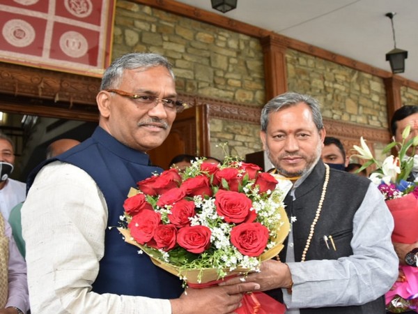 Tirath Singh paid a courtesy visit to former chief minister Trivendra Singh Rawat. (File pic)